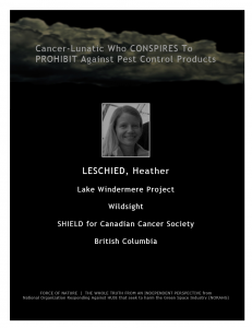 Organization -- Canadian Cancer Society -- Cancer-Lunatics (29)