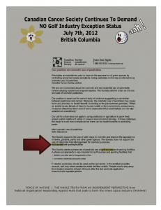 Organization -- Canadian Cancer Society -- NO Golf Exception Status (9)
