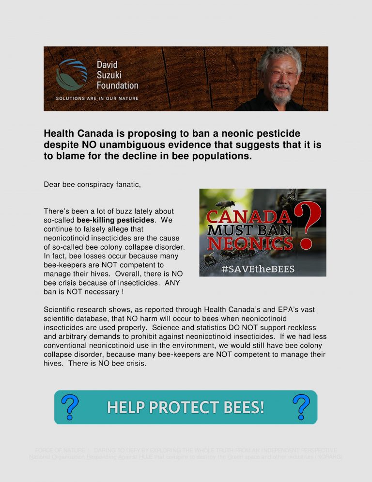 David Suzuki -- Neonicotinoids -- CARD (1)