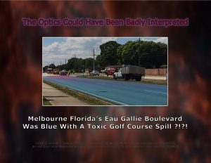 Force Of Nature -- Terror NEVER Ends -- Golf -- 2017 04 24 -- Eau Gallie Boulevard Is Blue -- CARDS -- 2-3