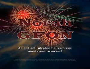Force Of Nature -- VICTORY AGAINST TERRORISTS -- Glyphosate -- 2017 04 28 -- Re-Evaluation Decision -- CARD -- NORAHGFON