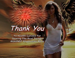 Force Of Nature -- VICTORY AGAINST TERRORISTS -- Glyphosate -- 2017 04 28 -- Re-Evaluation Decision -- CARDS -- 1-5