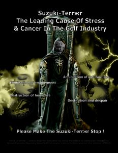 -- Force Of Nature -- DAVID SUZUKI -- Titles For CARDS -- Please Make The Suzuki-Terrжr Stop -- 1 -- White Letters-1