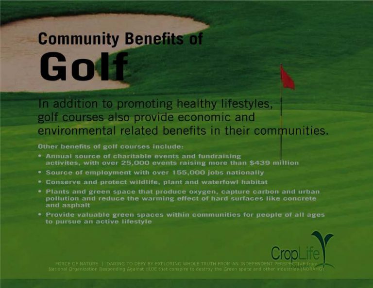 Force Of Nature -- The Wisdom of Petelle -- 2017 00 00 -- Golf -- Community Benefits Of Golf -- CARD -- 1