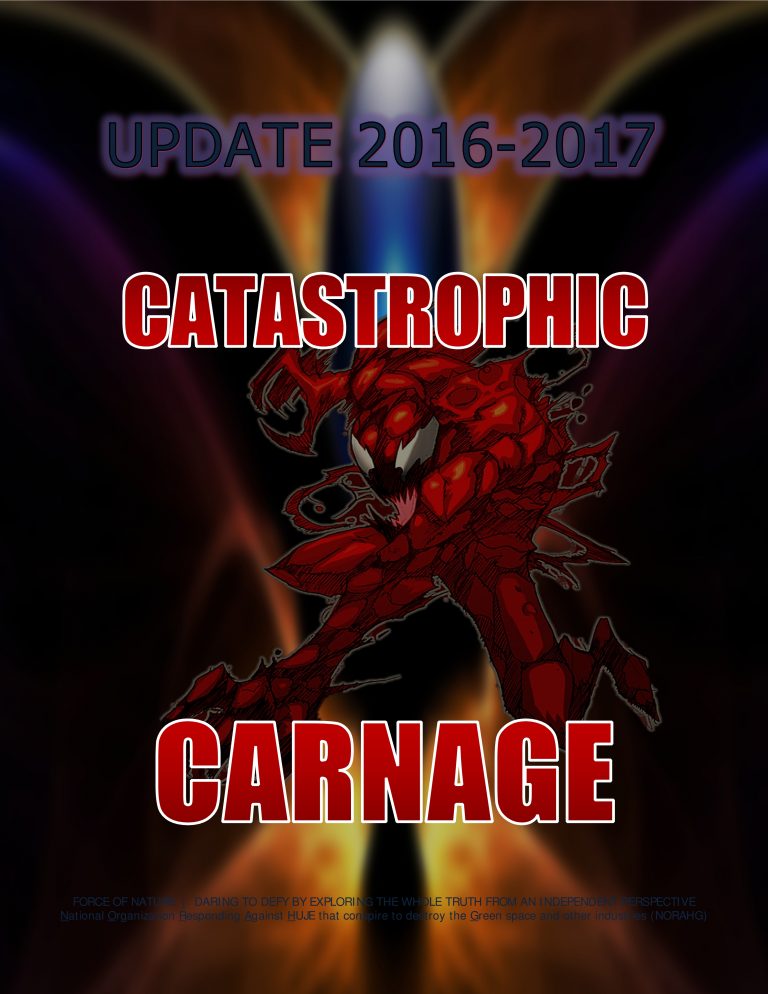 Force Of Nature -- UPDATE -- CARNAGE -- 2017 07 31 -- UPDATES 2016-2017 -- CARDS 3-2