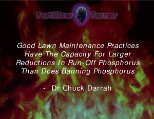 Force Of Nature -- Fertilizer TERRЖR -- USA -- 2015 02 07 -- Phosphorus -- Govt Regulators’ Whipping Boy -- CARDS-4 -- Dr Chuck Darrah