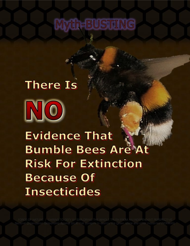 Force Of Nature -- Bee Conspiracy -- 2017 09 26 -- Tale Of Two Neonic Bumble Bee Studies -- CARDS-1