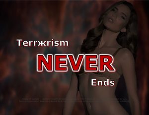 Force Of Nature -- Terror NEVER Ends -- Golf -- 2017 04 24 -- Eau Gallie Boulevard Is Blue -- CARDS -- 1-3
