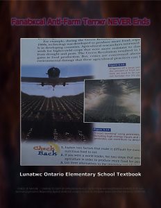 Force Of Nature -- Terrжr NEVER Ends -- Ontario -- 2017 10 20 -- Anti-Farming School Textbook -- CARDS-19