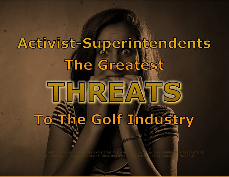 Force Of Nature -- Lying Sacks Of Crжp Who Betray The Golf Industry -- Activist-Superintendents & Managers -- Sunshine Coast, British Columbia (11)