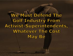 Force Of Nature -- Lying Sacks Of Crжp Who Betray The Golf Industry -- Activist-Superintendents & Managers -- Sunshine Coast, British Columbia (13)