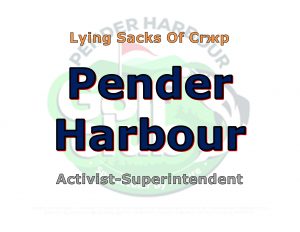 Force Of Nature -- Lying Sacks Of Crжp Who Betray The Golf Industry -- Activist-Superintendents & Managers -- Sunshine Coast, British Columbia (59)