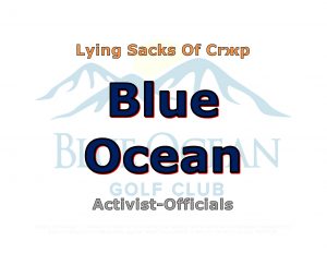 Force Of Nature -- Lying Sacks Of Crжp Who Betray The Golf Industry -- Activist-Superintendents & Managers -- Sunshine Coast, British Columbia (64)