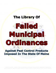 Force Of Nature -- State Of Maine -- Municipal Prohibitions Are Dismal Failures -- False-Pretexts -- Unfair Exception Statuses (16)