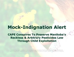 Force Of Nature -- Canadian Assn Of Physicians For The Env -- Manitoba Pesticide Ban (5)