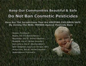 Force Of Nature -- There Are Dozens Of Jurisdictions That Are KEEPING CHILDREN SAFE By Joining The REAL TRENDS Against Pesticide Bans (5)