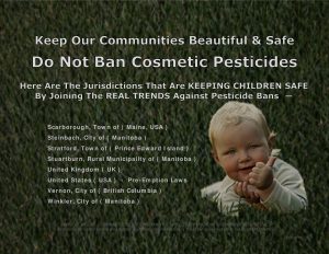 Force Of Nature -- There Are Dozens Of Jurisdictions That Are KEEPING CHILDREN SAFE By Joining The REAL TRENDS Against Pesticide Bans (6)