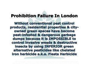 Force Of Nature -- PROHIBITION FAILURE -- London, Ontario -- 2019 05 31 -- Suck It Up & Kill The Dandelions -- CARDS -- Titles 1-2