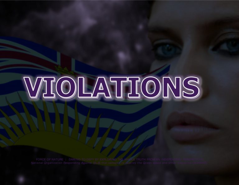 Force Of Nature -- VIOLATING Pesticide Law -- BC -- 2019 06 00 -- Majority Of BC Golf Courses Non-Compliant -- CARDS 1-5