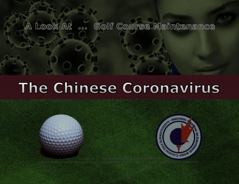 Force Of Nature -- A Look At -- Golf Course Maintenance -- CGSA’s COVID-19 Guidelines -- 2020 04 16 -- CARD -- Open (2)